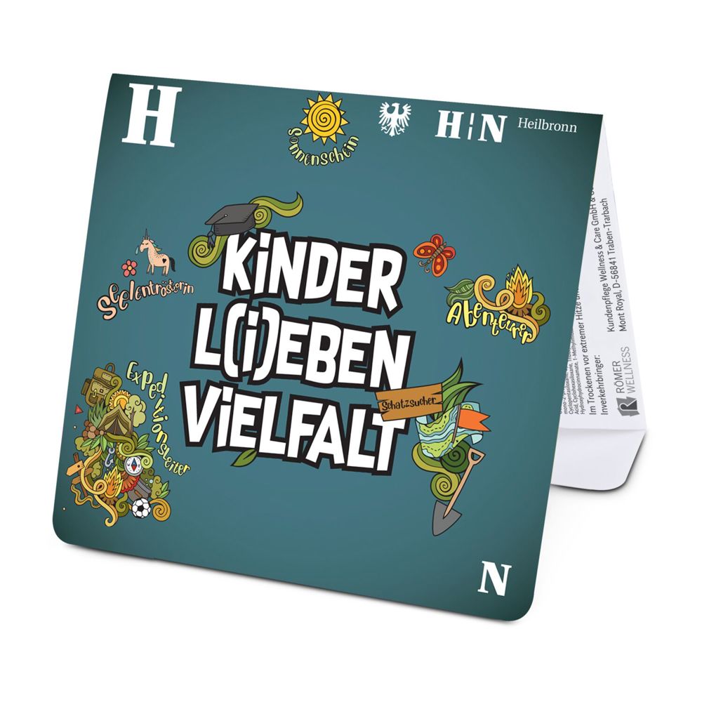 Individuelles Tattoo Mäppchen mit individuellen Tattoos, Hergestellt in Europa, dermatologisch getestet