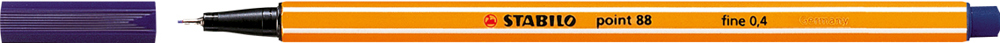 STABILO point 88 Fineliner - nachtblau