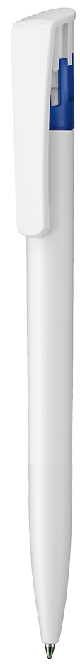 Kugelschreiber ALL-STAR SF - weiss/wasserfall-blau TR/FR
