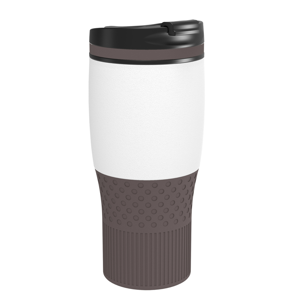 Thermobecher RETUMBLER-myBAYAMO GRANDE II - braun, weiß