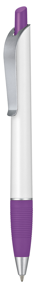 Kugelschreiber BOND - weiss/violett