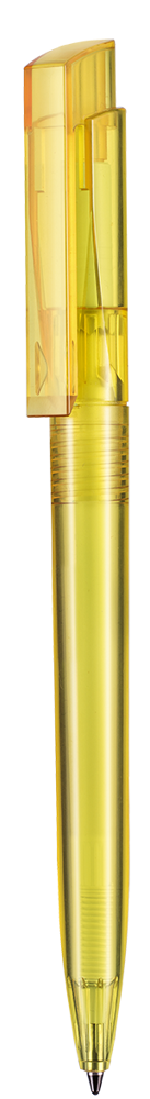 Kugelschreiber FRESH TRANSPARENT - ananas-gelb TR/FR