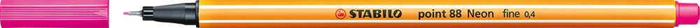 STABILO point 88 Fineliner - neonrosa