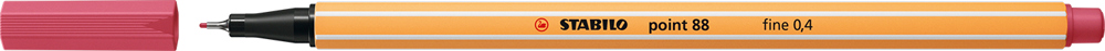 STABILO point 88 Fineliner - erdbeerrot