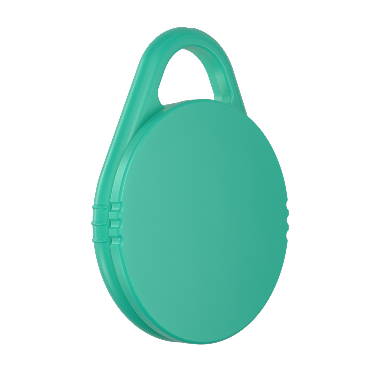 Schlüsselanhänger RITTER-CLICK DESIGN - türkis PMS 3265