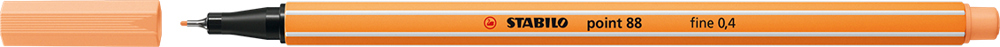 STABILO point 88 Fineliner - hellorange