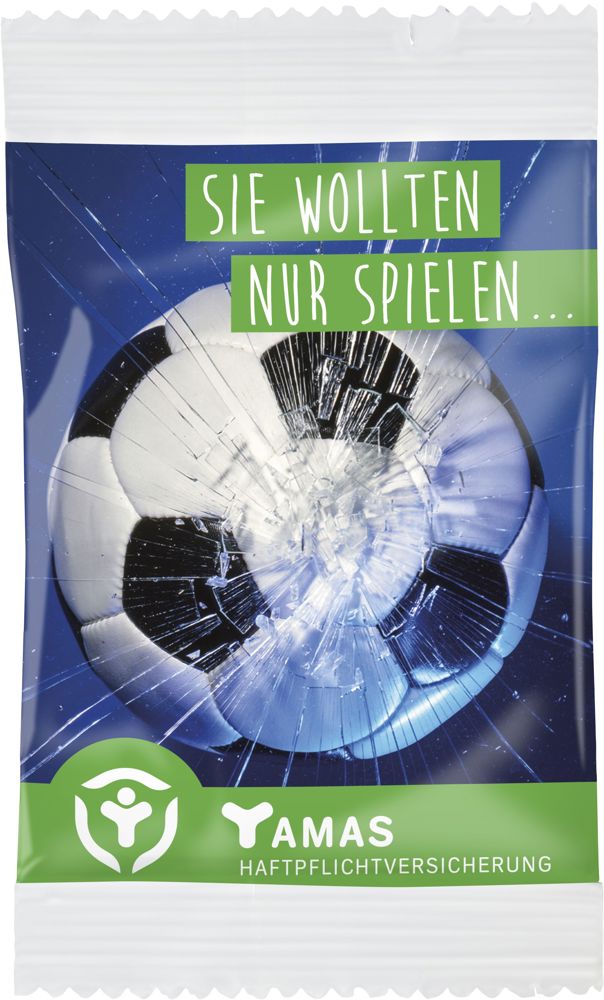 Fruchtgummi-Standardformen 15 g, im kompstierbare Tütchen, Vegan