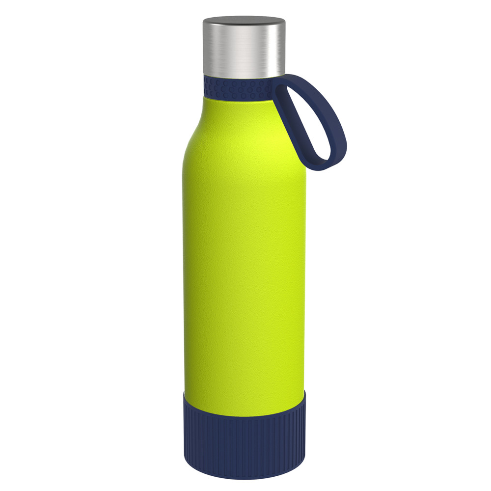 Trinkflasche II 820 - dunkelblau, hellgrün