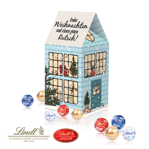 Adventskalender-Haus "XL" mit Lindt
