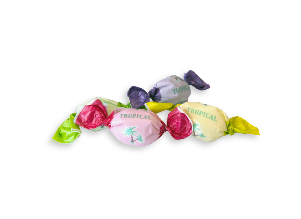 Bonbons Tropical Mix 160 g  ,  Inhalt:  Bonbons Tropical Mix
