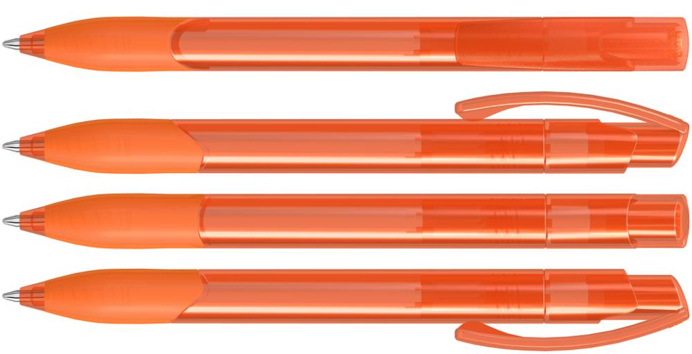 OMEGA grip transparent, orange