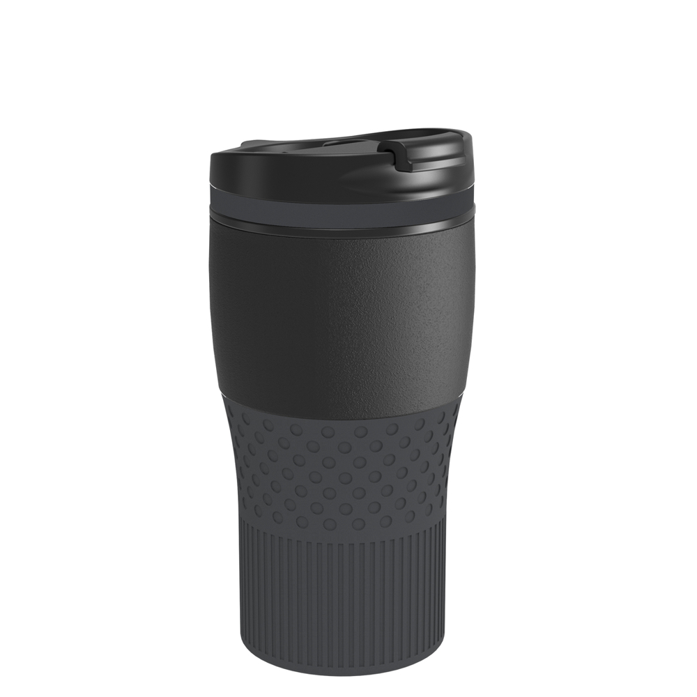 Thermobecher RETUMBLER-BAYAMO MEZZO CORPORATE - dunkelgrau, schwarz