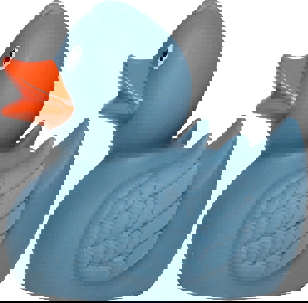 Weizen-Ente, klassik, blau, 7,5 cm