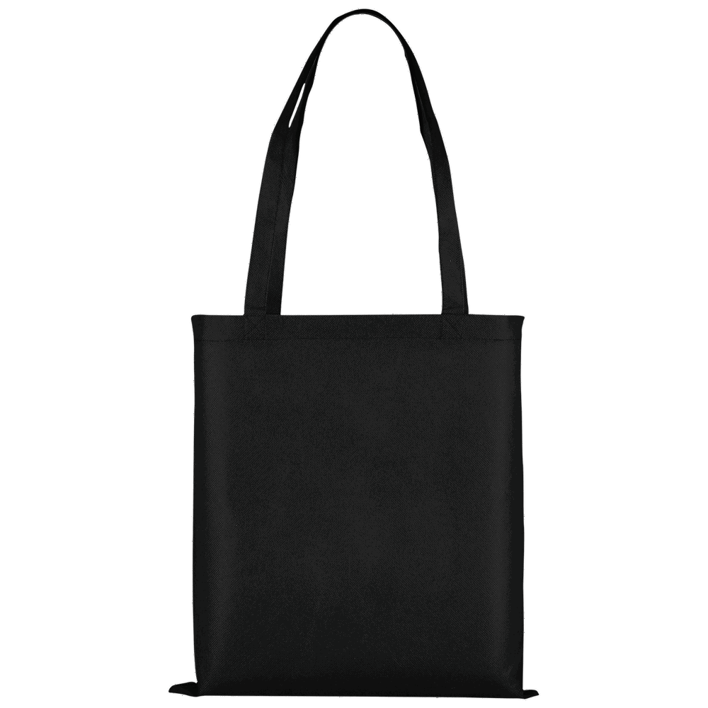 PP-Tasche - Classic mit zwei langen Henkeln - schwarz