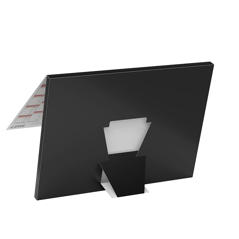 Premium Tisch Adventskalender Flip Cover Eco Querformat Sarotti Schokotäfelchen