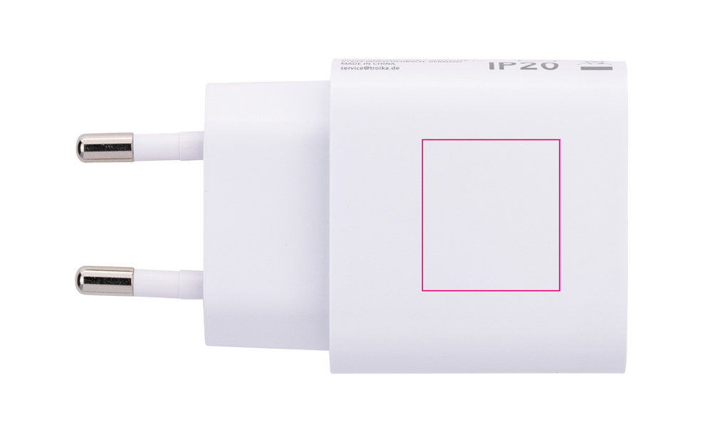 TROIKA Ladestecker CHARGE-X DUO 20