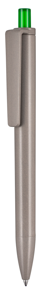 Kugelschreiber ALGO-PEN - algo-braun/limonen-grün TR/FR