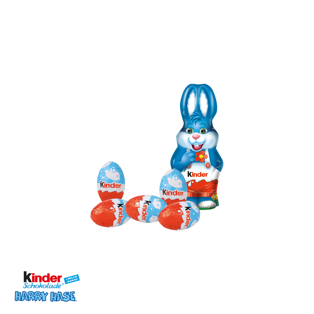 OSTERNEST MIT KINDER SCHOKOLADE