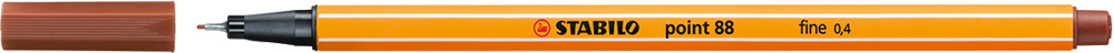 STABILO point 88 Fineliner - rötel