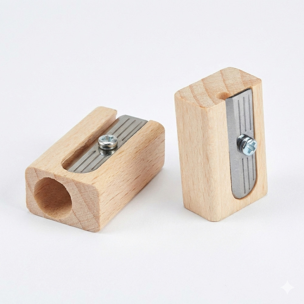 Single Pencil Sharpener – Sustainable Timber