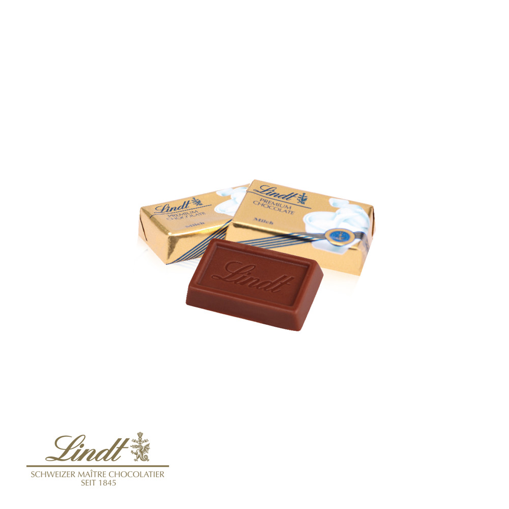 Adventskalender Weihnachtsbuch mit Lindt Schokolade, Inlay aus Papier