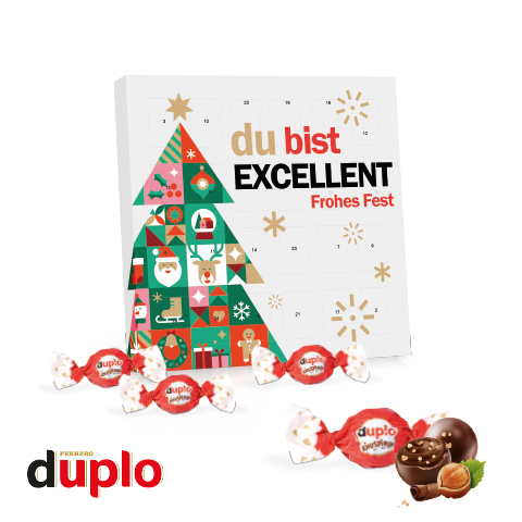 Tisch-Adventskalender duplo