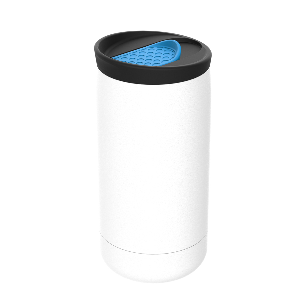 Thermobecher RETUMBLER-myNIZZA - schwarz, weiß, cyan