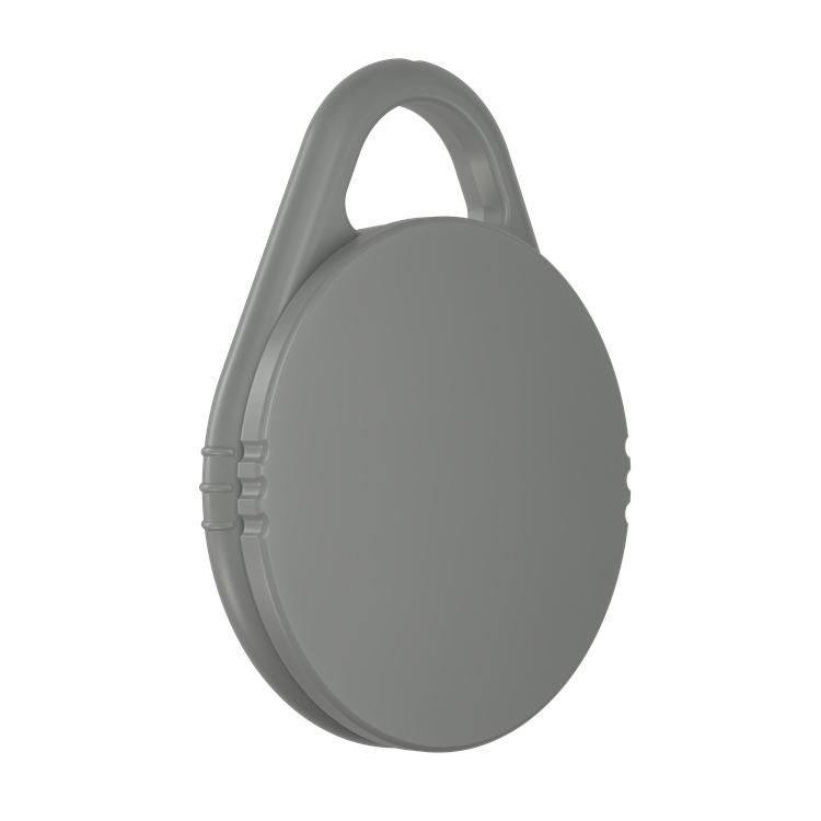 Schlüsselanhänger RITTER-CLICK DESIGN - stein-grau