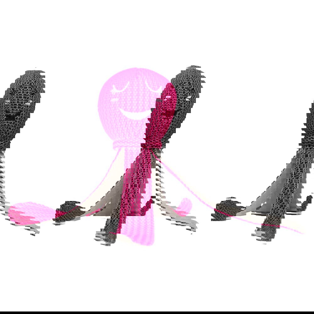 Hundespielzeug Krake Bubbles - pink