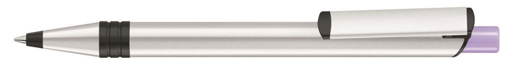 RECYCLED PET PEN ALUMA - hellviolett