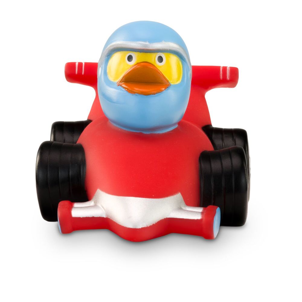 Werbeente Volker Vollgas Rot