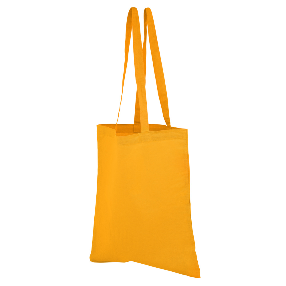 Brixton farbige Baumwolltasche – Nachhaltige Baumwolle - gelb