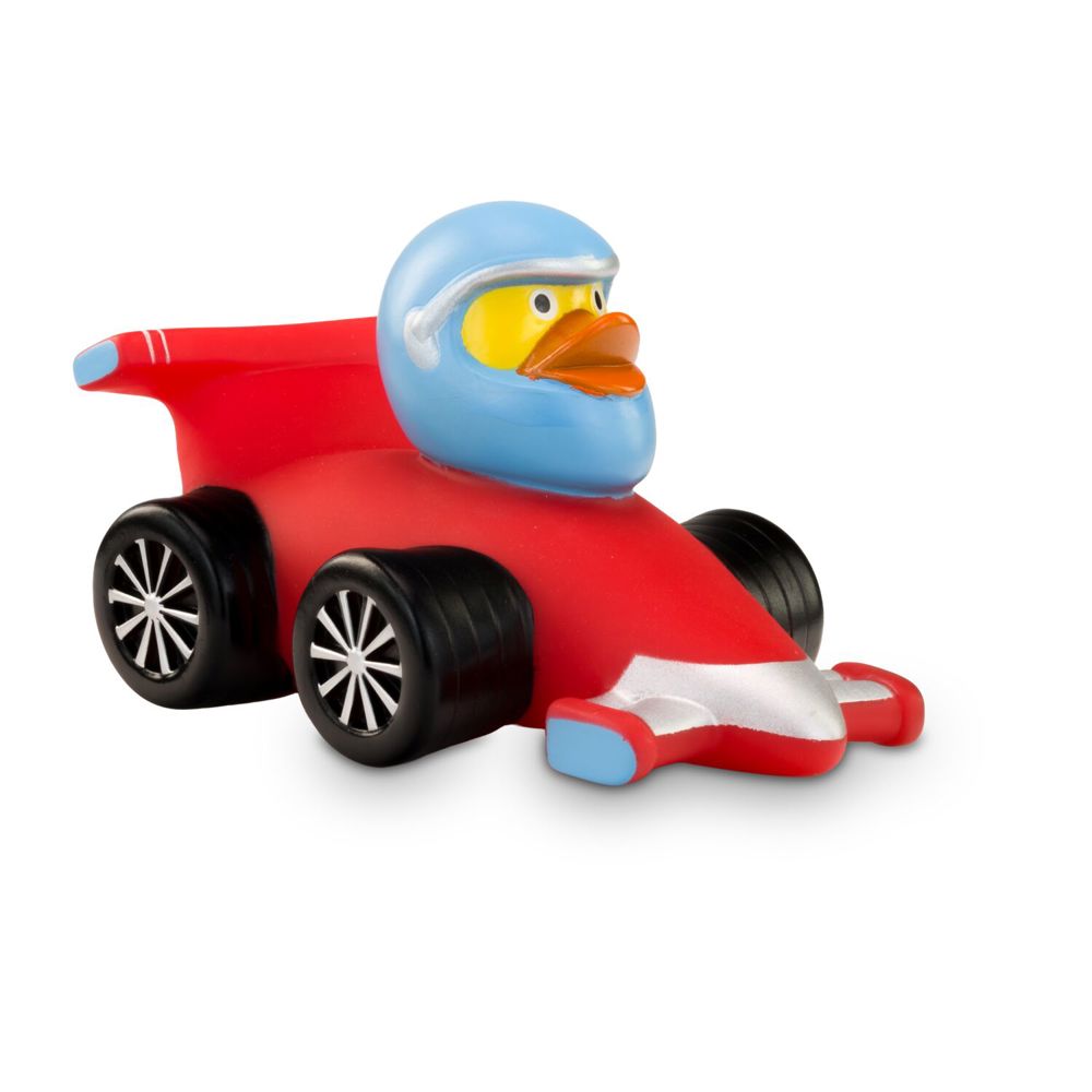 Werbeente Volker Vollgas Rot