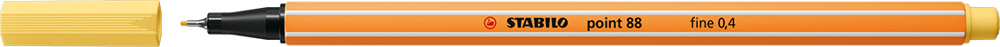 STABILO point 88 Fineliner - hellgelb
