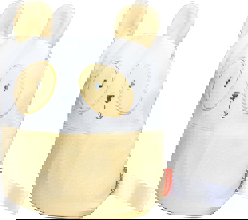 Panda für Wärmekissen, gelb, one size