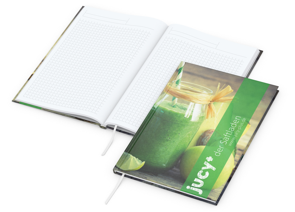 Notizbuch Memo-Book Bestseller inkl. 4C-Druck - individuell bedruckt