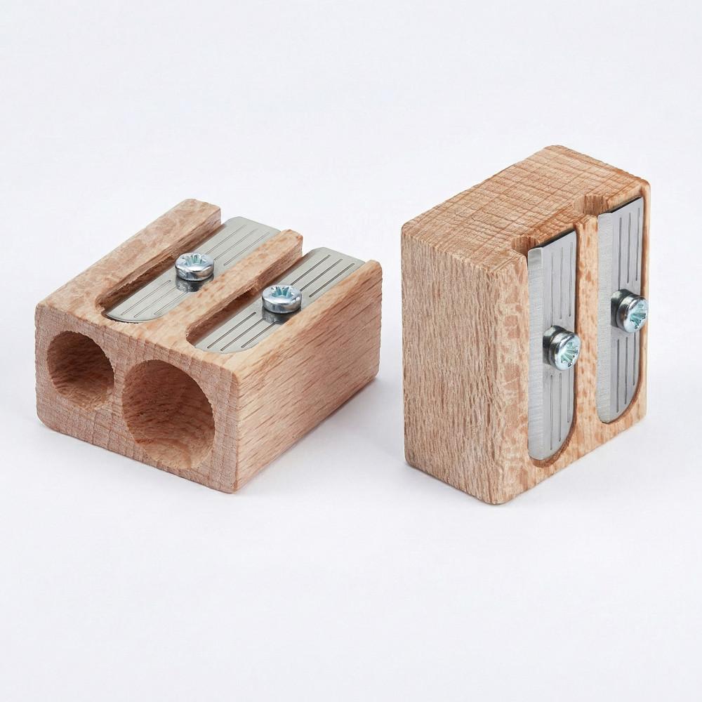 Double Pencil Sharpener – Sustainable Timber
