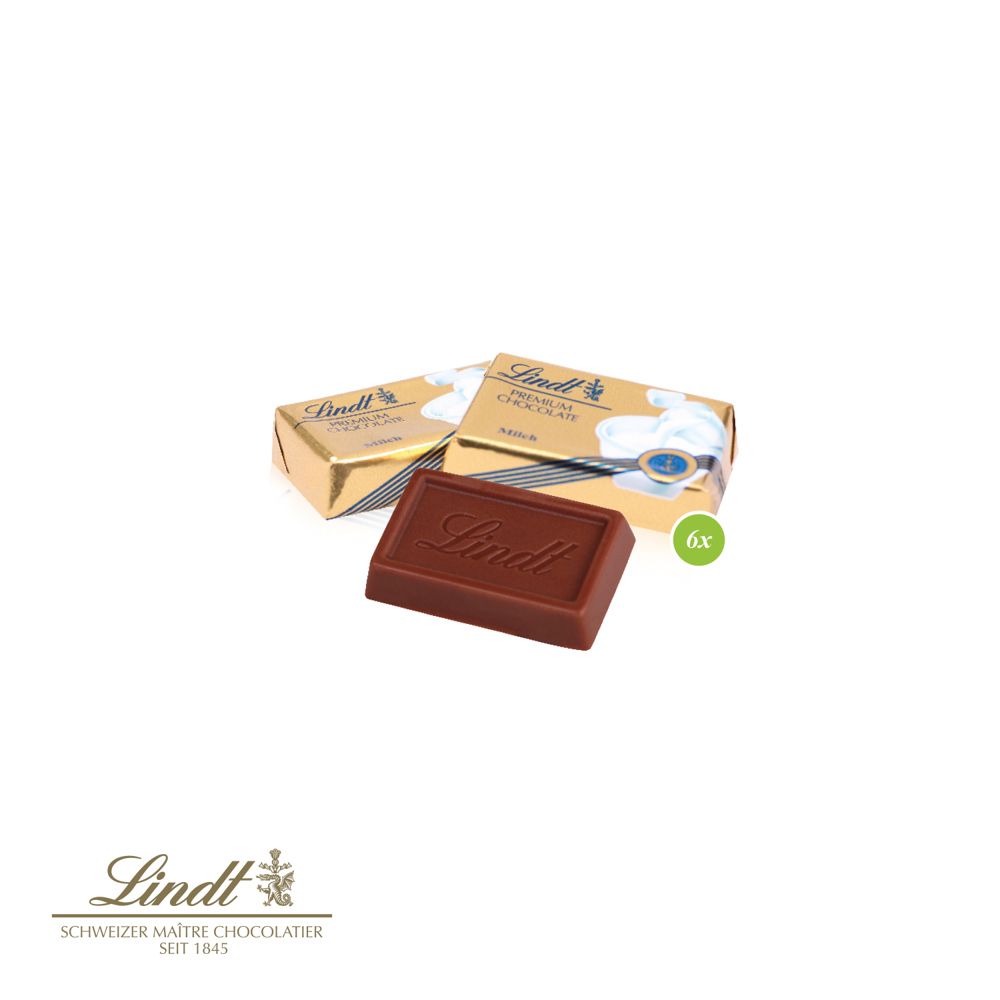 Präsentbox "Business" mit Lindt Schokotäfelchen