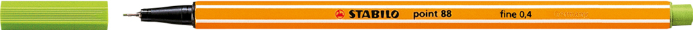 STABILO point 88 Fineliner - apfelgrün