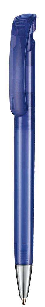Kugelschreiber BONITA TRANSPARENT - ozean-blau TR/FR