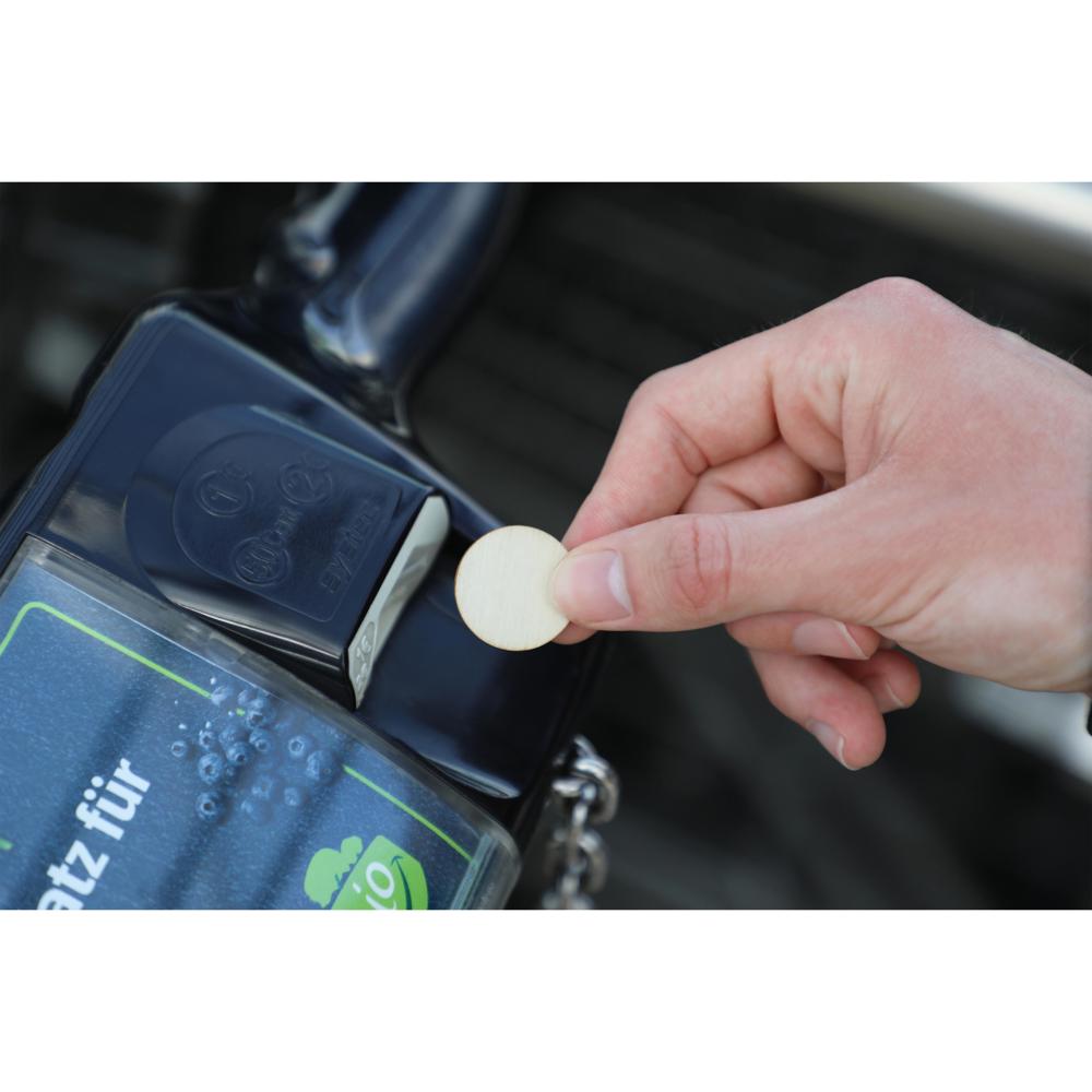 Einkaufswagenchip "Natural"