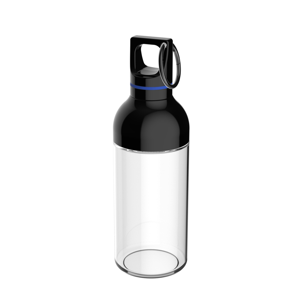 Trinkflasche RETUMBLER-DUIX SPORT - blau, transparent
