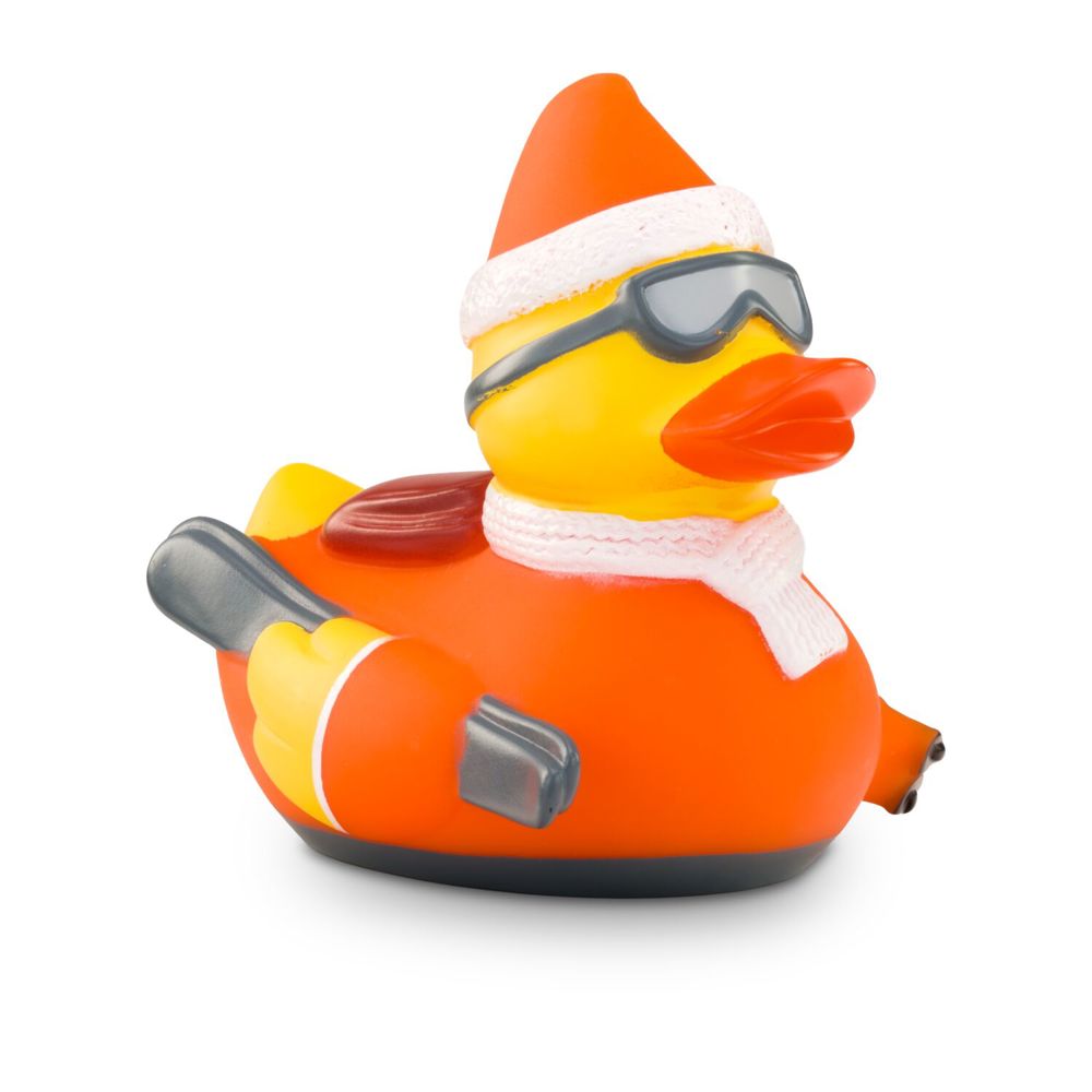 Werbeente Timo Tiefschnee Orange