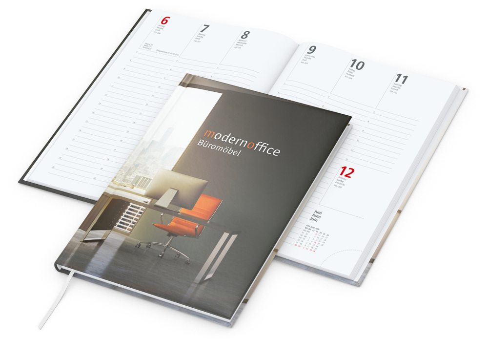 Wochenkalender Prestige A5 Papier-Hardcover
