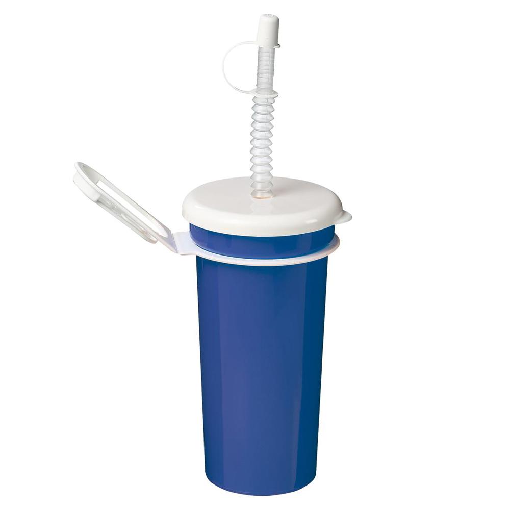 Trinkbecher "Take Away" 0,5 l - standard-blau PP