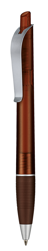 Kugelschreiber BOND FROZEN - mocca TR/FR