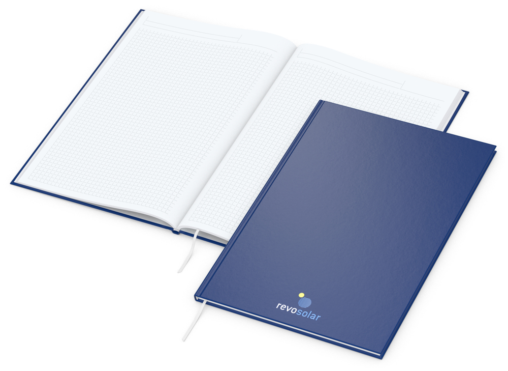 Notizbuch Memo-Book Umfang klein Hardcover matt-farbig