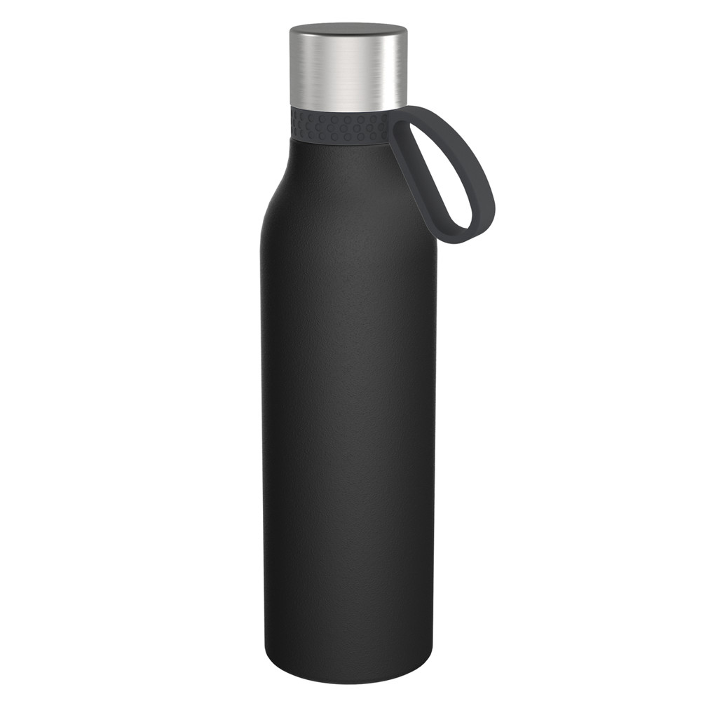 Trinkflasche II 820 - dunkelgrau, schwarz