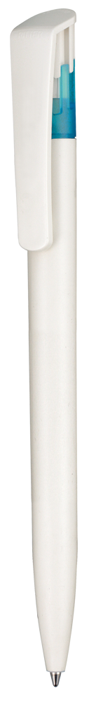 Kugelschreiber BIO-STAR - caribic-blau TR/FR