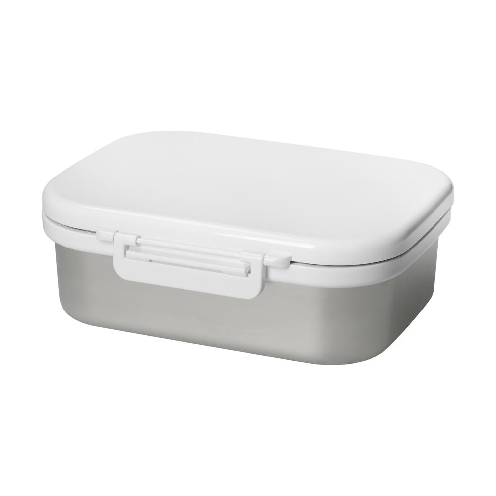 Vorratsdose "Storage", 1,0 l - silber/weiß